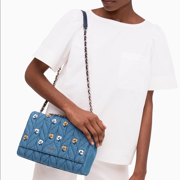 Kate Spade ♠️ Briar Lane Quilted Appliqué Bag (NWT) - Picture 9 of 16